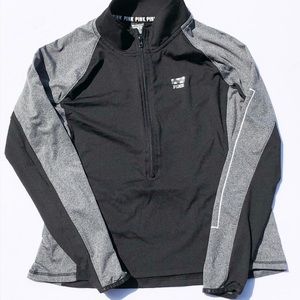 PINK Grey & Black Track Jacket, Activewear!